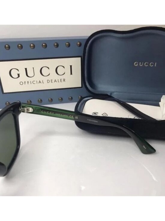 ? - New Authentic Gucci GG0057SK 002 56 GG0057SK Unisex Sunglasses main image 7